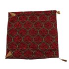 Coussin décoratif bordeaux 45 x 45 cm – Palais Rubis