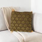 Coussin décoratif vert olive 45 x 45 cm – Oliveraie