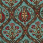 Coussin décoratif turquoise 45 x 45 cm – Grenade du Bosphore