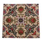 Coussin décoratif crème 45 x 45 cm – Ornement oriental