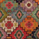 Coussin décoratif orange 45 x 45 cm – Mosaïque nomade