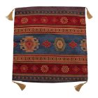 Coussin décoratif bleu 45 x 45 cm – Rivière nomade