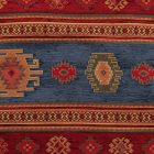 Coussin décoratif bleu 45 x 45 cm – Rivière nomade