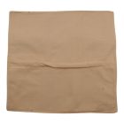 Coussin décoratif crème 45 x 45 cm – Rosace bleue