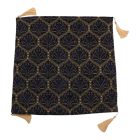 Coussin décoratif bleu nuit 45 x 45 cm – Ornement bleu nuit