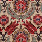 Coussin décoratif crème 45 x 45 cm – Rêve de tulipes