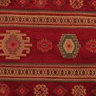 Coussin décoratif rouge 45 x 45 cm – Nomade rouge