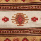 Coussin décoratif beige 45 x 45 cm – Kilim sable