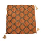 Coussin décoratif orange 45 x 45 cm – Ornement mandarine