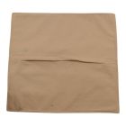 Coussin décoratif crème 45 x 45 cm – Tulipe d’Orient