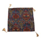 Coussin décoratif crème 45 x 45 cm – Jardin fleuri ottoman