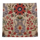 Coussin décoratif crème 45 x 45 cm – Vase d’Orient