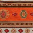 Coussin décoratif orange 45 x 45 cm – Nomade orange