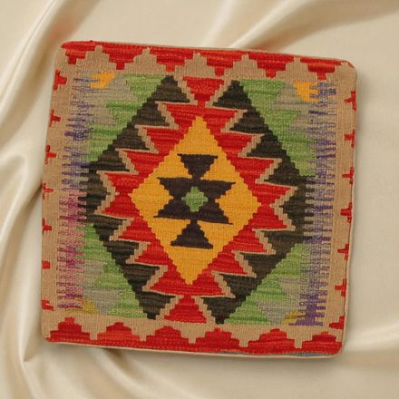 Housse de coussin tissé à la main 45x45 Coussin décoratif Kilim