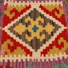 Housse de coussin tissé à la main 45x45 Coussin décoratif Kilim