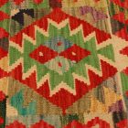 Coussin oriental Kilim 40x40 Taie d'oreiller tissé à la main