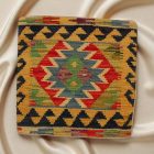 Coussin Kilim 45x45 housse de coussin tissé à la main