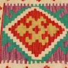 Coussin Kilim 45x45 housse de coussin tissé à la main