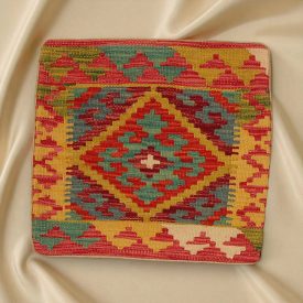 Coussin Kilim 45x45 housse de coussin tissé à la main