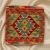 Coussin Kilim 45x45 housse de coussin tissé à la main