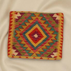 Coussin Kilim 45x45 housse de coussin tissé à la main