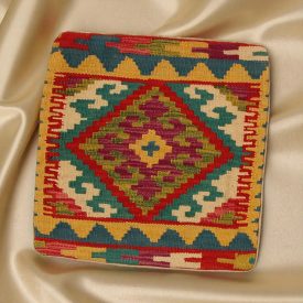 Coussin Kilim 45x45 housse de coussin tissé à la main