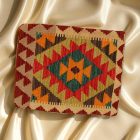 Coussin Kilim 45x45 housse de coussin tissé à la main