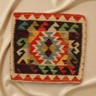 Coussin Kilim 45x45 housse de coussin tissé à la main