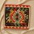Coussin Kilim 45x45 housse de coussin tissé à la main
