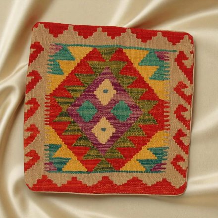 Coussin Kilim 45x45 housse de coussin tissé à la main