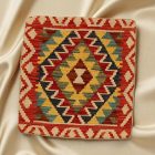 Housse de coussin tissé à la main 45x45 Coussin décoratif Kilim
