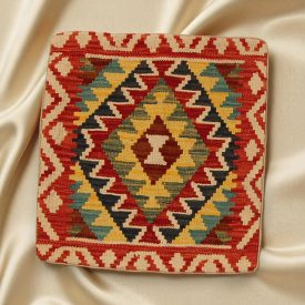   Housse de coussin tissé à la main 45x45 Coussin décoratif Kilim