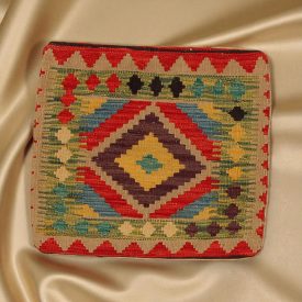   Housse de coussin tissé à la main 45x45 Coussin décoratif Kilim