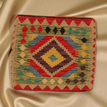 Housse de coussin tissé à la main 45x45 Coussin décoratif Kilim