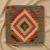 Coussin Kilim tissé à la main 45x45 coussin décoratif afghan