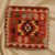 Coussin Kilim tissé à la main 45x45 coussin décoratif afghan