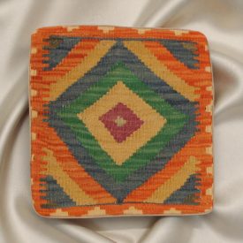   Coussin Kilim tissé à la main 45x45 coussin décoratif afghan