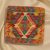 Coussin Kilim tissé à la main 45x45 coussin décoratif afghan