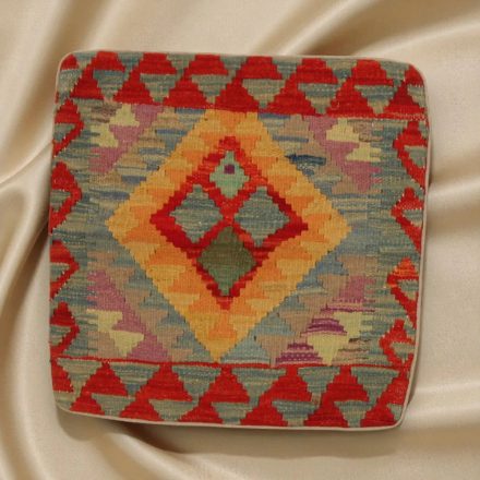 Coussin Kilim tissé à la main 45x45 coussin décoratif afghan