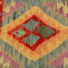 Coussin Kilim tissé à la main 45x45 coussin décoratif afghan