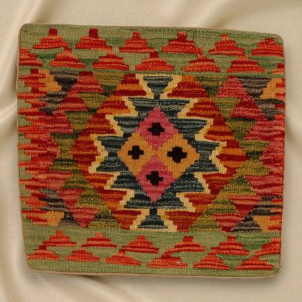Coussin oriental Kilim 40x40 Taie d'oreiller tissé à la main
