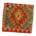 Coussin oriental Kilim 40x40 Taie d'oreiller tissé à la main