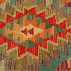 Coussin oriental Kilim 40x40 Taie d'oreiller tissé à la main