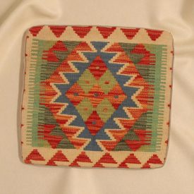   Coussin oriental Kilim 40x40 taie d’oreiller tissée à la main