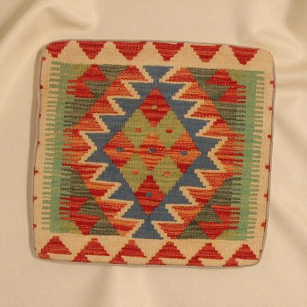 Coussin oriental Kilim 40x40 Taie d'oreiller tissé à la main