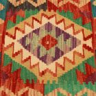 Coussin oriental Kilim 40x40 Taie d'oreiller tissé à la main