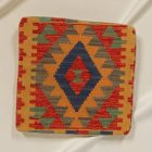 Coussin Kilim 45x45 housse de coussin tissé à la main