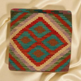 Coussin Kilim 45x45 housse de coussin tissé à la main
