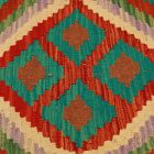 Coussin Kilim 45x45 housse de coussin tissé à la main