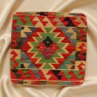 Coussin Kilim 45x45 housse de coussin tissé à la main
